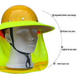 ▶ Casco de Seguridad Industrial, Casco de construcción rígido, arnés de 6 Puntos, Casco de Protección, Casco de Trabajo Casco