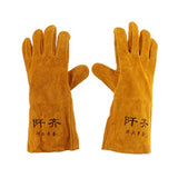 ▶ Guantes de soldador resistentes, para horno/parrilla/chimenea