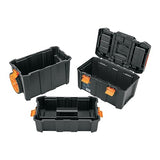 ▶ Caja para herramientas 19"x25" 3 en 1 desmontable con ruedas grandes de uso rudo