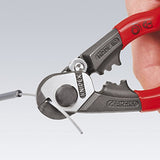 ▶ KNIPEX Tools - Cortadores de cuerda de alambre, multicomponente, accesorio atado