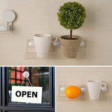 ▶ 12 piezas de ventosa de tuerca de tornillo totalmente transparente fuerte de 1.78 pulgadas, ventosa transparente de ajuste de mano con tuerca de presión, ventosa, gancho de tuerca de tornillo, ventosa de vidrio para mesa para el hogar