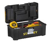Tool box De plástico Negro, Amarillo caja de herramientas - cajas de herramientas (Caja de herramientas, Metal, De plástico, Negro, Amarillo)