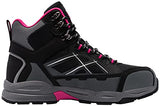 ▶ LARNMERN Botas de Acero para Mujeres Ligero Zapatos de Seguridad Prueba de Puntería Tenis de Seguridad Industrial Construcción Trabajo(25.0 cm, Rosa)