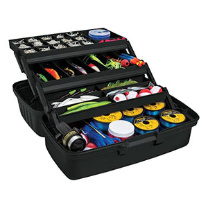 Truper CPE-16N, Caja para pesca fabricada en polipropileno, 16", negro