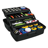Truper CPE-16N, Caja para pesca fabricada en polipropileno, 16", negro
