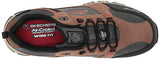Skechers Greetah - Zapato de construcción para Hombre, Marrón/Negro, 10