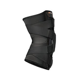 Shock Doctor Rodillera con goznes laterales para adulto, 3X-L, negro