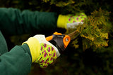 ▶ Guantes Jardinería para mujer (3 pares), color verde, rosa y azul