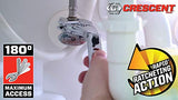 ▶ CRESCENT Llave de trinquete ajustable de 8 pulgadas Crescent