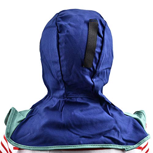 ▶ Capucha de protección de soldadura, tapa de cabeza de soldador Capa exterior lavable Cómodo de usar para soldar