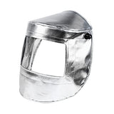 ▶Casco de soldadura de papel de aluminio Capucha de visibilidad PC Lente Soldador Casco de seguridad Casco de soldadura de Gas Sombrero