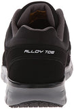 ▶ SKECHERS, Zapatos de Trabajo para Hombre, Synergy Ekron 77068, Negro/Carbón, 27 Ancho Medio