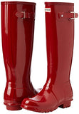 Hunter Tall Gloss, Botas de Agua para Mujer, Rojo (Military Red), 38 EU