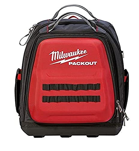 MILWAUKEE 'S Tool Mochila, rojo/negro, 48 bolsillos totales
