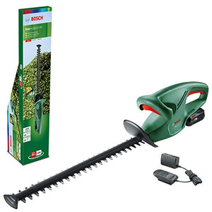 Cortasetos Bosch Home and Garden incluye batería recargable con cargador de iones de litio de 18 V