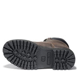 ▶ TIMBERLAND PRO Botas de trabajo industriales con cierre directo de acero de 6 pulgadas para hombre, impermeables, aisladas, Marrón, 7.5 US