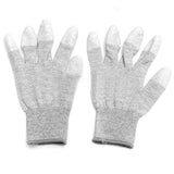 ▶ Guantes de trabajo antiestáticos y antideslizantes para computadora, talla L