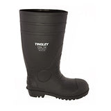 Tingley 31251.12 15" Cleated Steel Toe Boot, Size 12, Black