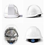 ▶ Casco protector industrial en el sitio de construcción, Casco transpirable resistente a golpes de ingeniería de construcción, Casco industrial Casco de seguridad para electricistas Casco para trabaj