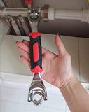 ▶Llave multifuncional 8 en 1, llave 48 en 1 con cabezal giratorio de 360 grados (amarilla)