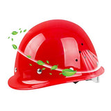 ▶ Casco de construcción Casco de seguridad - Ventilador de verano Casco de protección laboral de electricistas para construcción de líderes de ingeniería de construcción y construcción Mejor protegerte
