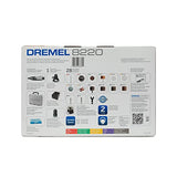 ▶ DREMEL - Herramienta giratoria inalámbrica de 12 voltios con kit de accesorios giratorios multiusos, 160 piezas