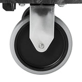 Rubbermaid Commercial Products - Carretilla Plegable Triple con Ruedas, Capacidad de 500 Libras, para mudanza/almacén/Oficina