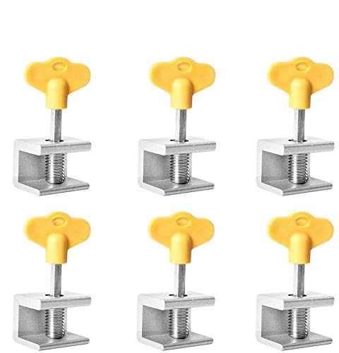 ▶  Cerraduras de Ventana, 6 Juegos Cerraduras de Seguridad con Llave para Niños, Ajustable Aleación de Aluminio Antirrobo y Oficina en el Hogar