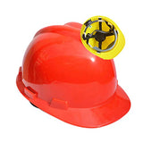 ▶ Casco de Seguridad con Ranuras En V ABS Protección Anti-Rotura Cascos de Protección Construcción Anticaída Obra de Construcción Construcción de Carreteras Túnel Mina