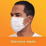 ▶ Mascarillas desechables  3M Nexcare  Uso Diario, 50 Piezas