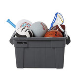 Rubbermaid Commercial  Brute Tote with Lid, 14-Gallon Capacity, White