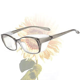 Gafas de seguridad antivaho con bloqueo de luz azul para mujer, gafas de seguridad anti polen, protección UV400