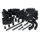 ▶ CRAFTSMAN  Mechanic Tool Set, Impact Socket Set, SAE/Metric, 1/4" 3/8" and 1/2" Drive, 130-piece Master Set (CMMT17901)