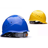 ▶ Casco con Ventilación, Correa de Caída Automática, Tan Ligero como 390 G. Cascos de Construcción Obras de Construcción, Minas de Energía, Minas, Fabricación de Maquinaria