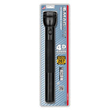 ▶ MAGLITE  Linterna incandescente de 4 celdas D, color negro
