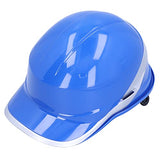 ▶ Casco de Seguridad Casco Ajustable Anti-rotura Azul con Franja Reflectante para Obras de Ingeniería de Energía