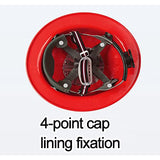 ▶ Cascos de Seguridad Industrial Casco de Protección de Aleación de Aluminio de Alta Resistencia para Obras De Construcción/Red / 1 PCS