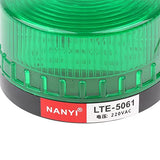 Luz de advertencia de señal estroboscópica intermitente LED de AC220V -
