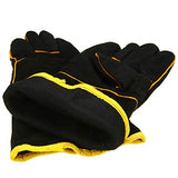▶ Guantes de soldador negros resistentes