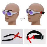 YESBAY Gafas para Soldar con Oscurecimiento Automático, Gafas para Soldar con Energía Solar Anti-Gafas, Protección Ocular De Seguridad Negro