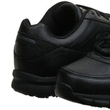 Skechers, Zapatos de Servicio de Alimentos para Hombre, Nampa 77156, Negro (Black Polyurethane), 27.5 Ancho Medio