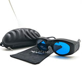 ▶ OD7+ Gafas de seguridad láser 680-1100 nm, láser Picosecond/luz fría/láser Yag/módulo infrarrojo láser protección de ojos gafas láser para 755 nm, 808 nm, 980 nm, 1064 nm, 1080 nm MCWlaser