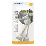 ▶ DREMEL -  Carbon Steel Brushes (2 Pack), 1/2"