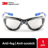 ▶ Gafas de Protección, 11873-00000-20, Junta de Espuma, Lente Antivaho 3M Virtua CCS
