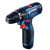▶ BOSCH Taladro de impacto con batería GDR 120-LI + GSR 120-LI,