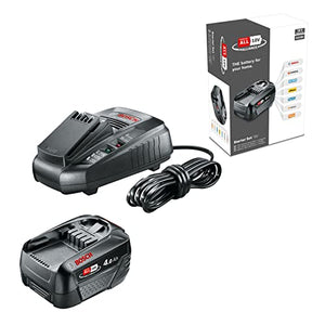 Alliance Starter Set Werkzeug-batería recargable y cargador 18V 4Ah Li-Ion Bosch Home and Garden