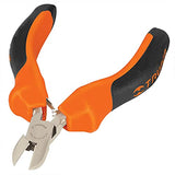 Truper PM-CD4, Pinzas miniatura de corte diagonal, Comfort Grip, 4"