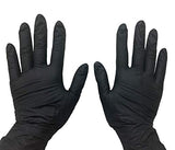 ▶ GUANTES DE LATEX AMIDERM TALLA MEDIANA (NEGRO)