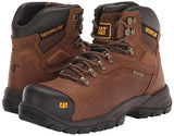 Caterpillar Botas de Trabajo para Hombre, de Acero Impermeable, para diagnóstico, Beige Oscuro, 8 M US