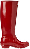 Hunter Tall Gloss, Botas de Agua para Mujer, Rojo (Military Red), 38 EU
